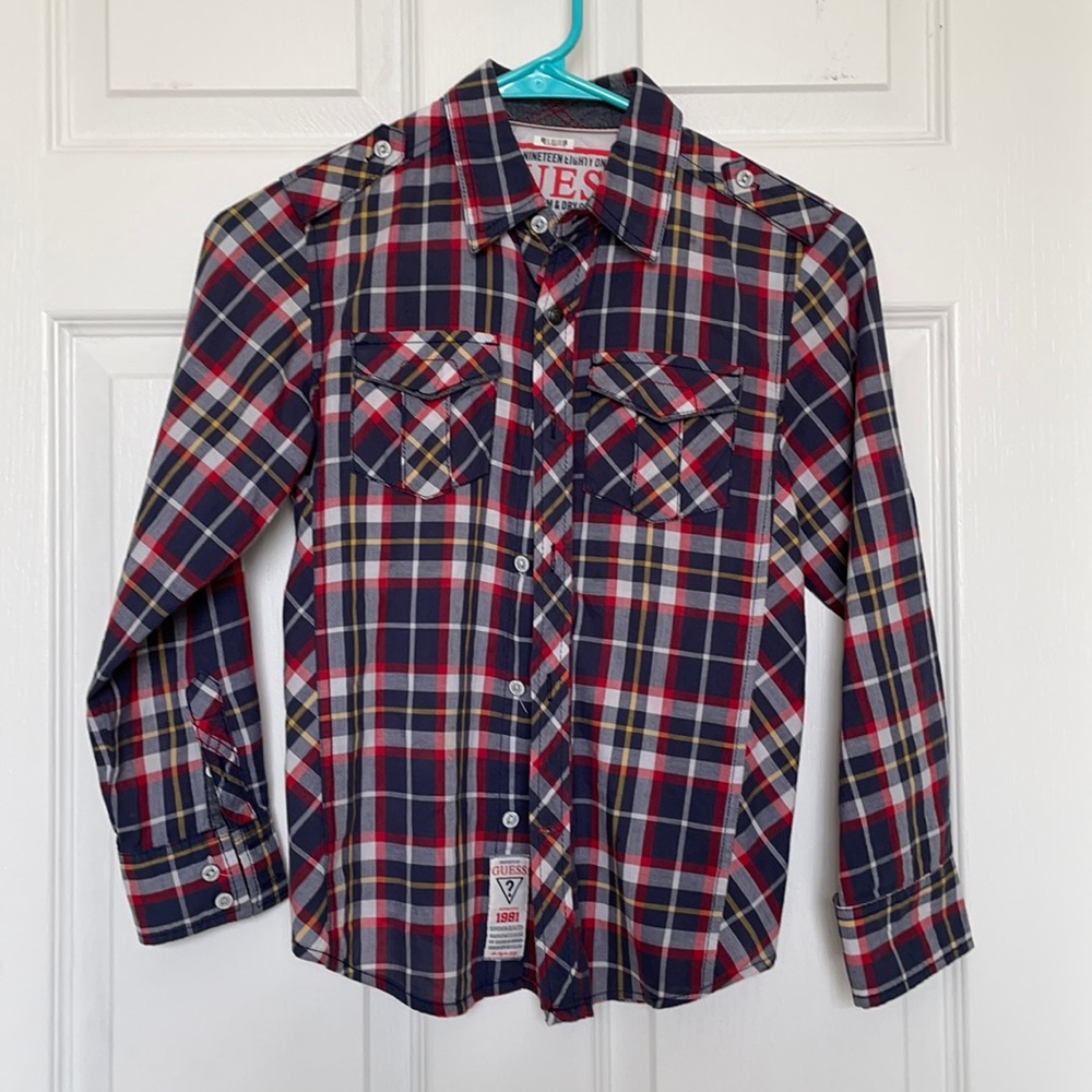 Guess Boys Button Down Casual Shirt
